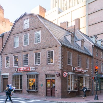 GRand Tour Boston - old corner bookstore