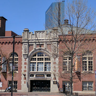cyclorama south end cyclorama south end