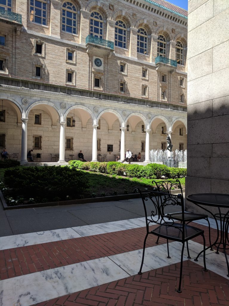 Boston Public Library May Boston