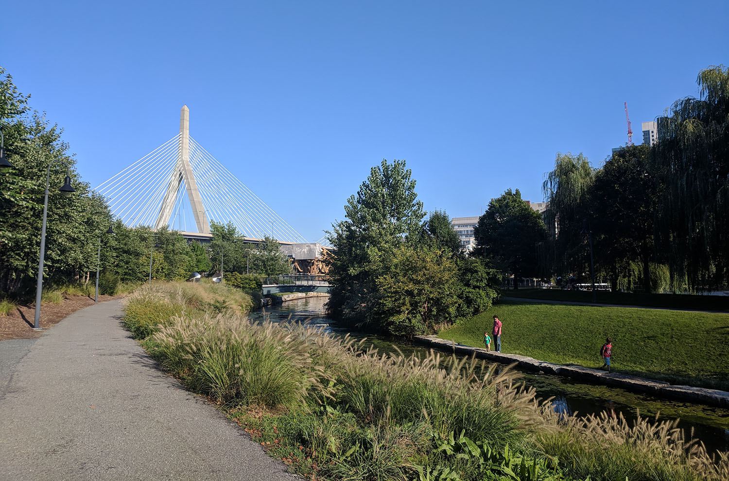 Boston en septembre - Zachim bridge