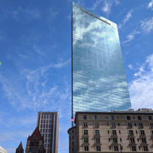 Hancock Tower Septembre Boston